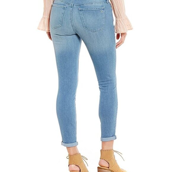 JESSICA SIMPSON ROLLED CROP SKINNY JEANS SIZE 8 - Picture 14 of 14